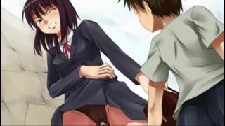 2D hentai school training