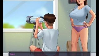 All sex scenes with step-Sister, Summertime Saga 0.15.3