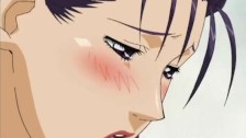 Anime hotties toying each other