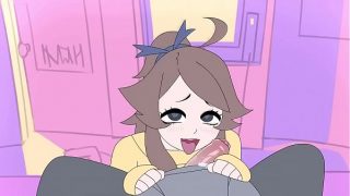 Cute Cartoon Blowjob by Fangdangler  hentai cartoon network