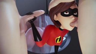 Elastigirl Gangbang The Incredibles (Animation W/Sound)