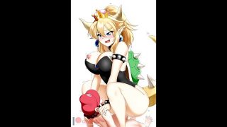 Hentai The Sexy Bowsette in Slideshow HD