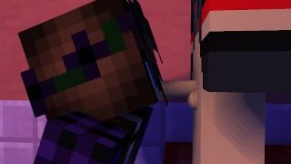 | Minecraft Sexy School | Episode 1 ~ BlowJob ~ | Boy x Girl Duo |