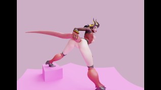 Overwatch Mercy Tentacle Anal 4K 60FPS VR Animation by Likkezg