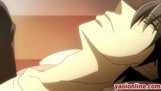 Two hentai gays having softly touch