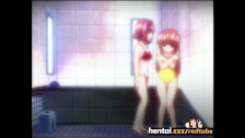 Two young lesbian girls play in the shower – Hentaixxx
