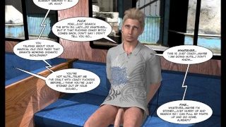 3D Comic: The Uncanny Valley. Episode 1