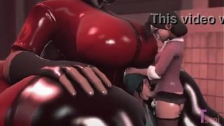 3D dp rough fucking