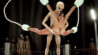 3D Girl vs Aliens – Alien Nightmare – Comix