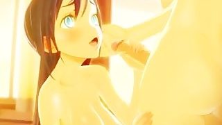 3D shemale hentai doggystyle fucked and tittyfucked