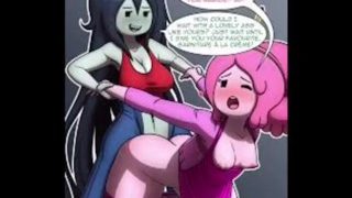 Adventure Time porn: Fiona, Princess Bubblegum, and Marceline