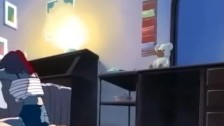 Amazing hentai sex scene in bed