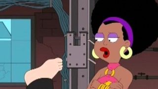 American Dad – Francine sucks Stan’s toes!