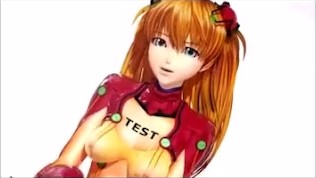 Asuka And Shinji 3D Hentai Porn Video
