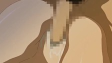 Big titted hentai brunette gets fucked