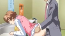 Big titted hentai office slut gets fucked