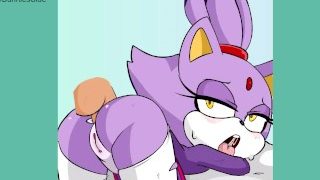 Blaze the Cat Anal – Extended Ver. (Sonic Porn)