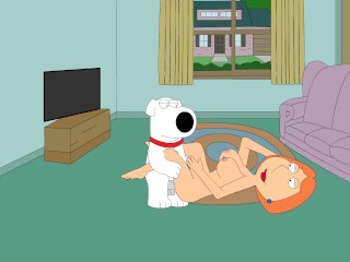 Family Guy Big Cock - BRIAN'S HUGE DICK FUCK LOIS.FAMILY GUY PORN - Free Hentai