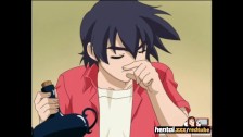 Busty Babe teasing leads to fucking  – Hentaixxx