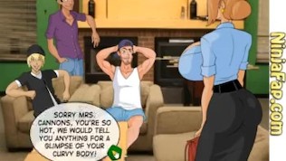 Cassie Cannons MILF Journalist Meet and Fuck Full Game