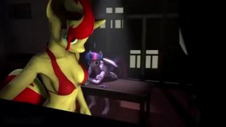 Equestria Girls 1 Sunset X Twlight Bikini 3D  en Español  hentai cartoon network