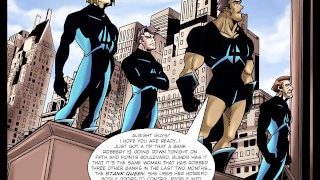 Flamboyant Four Gay Superhero Animated Comics