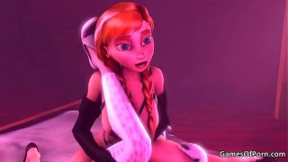 Frozen Anna Fucks Elsa