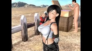 Fuck Farmgirl on the phone (3D hentai)