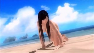 Gorgeous nudist teens dancing in paradise