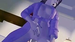 Hardcore fucking in 3D porn movie