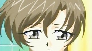 Hentai pussy fingered in bathroom before hot sex