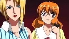Hot anime redhead enjoys sex toy