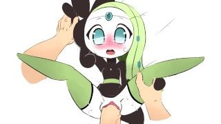 Meloetta Fucked by her Trainer (Color Version)