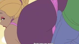 Milftoon Drama- My friends betrayed me, so I fucked their moms