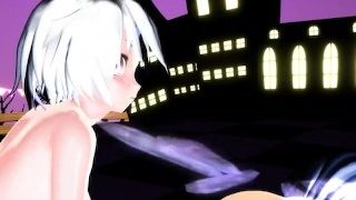 [MMD] Alice – Momiji – Cirno – The Tantalize Momiji’s [R-18]