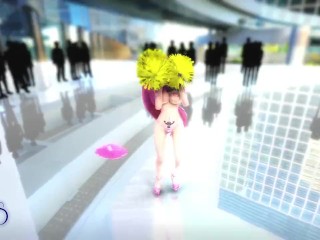 MMD] Girls (chobi1985) Cheerleader Luka - Free Hentai