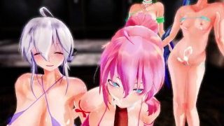 MMD SEX Ghost Dance Sex With Vocaloids