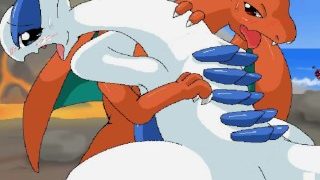 Pokémon Furry Yiff. Lugia Sex Adventure, Flash Game P3: Fire Type