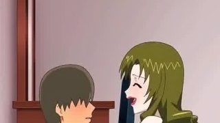 Sexy anime girl in hentai sex scene