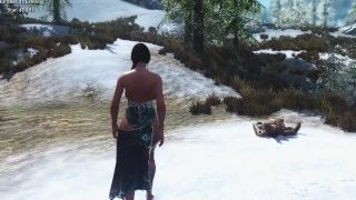 Sexy Skyrim- Taught by a riekling how to survive in a cold climate .