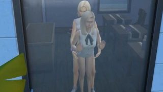 SIMS 4 – Lesbian Teens in Detention
