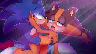 Sonic x Sticks the Badger (Sonic the Hedgehog Porn)