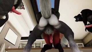 THE BIG BAD WOLVES (FURRY GAY YIFF 3D ANIMATION) {Yiffalicious}