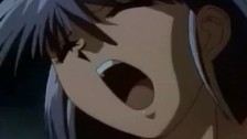 Vampire sucking another girl