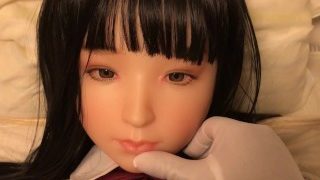 Japanese Teen School Girl Sex Doll Pussy and Anal Fingering by Doll Mania