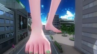 Az B MMD Giantess Growth – Night 3d cartoon hentai sex game