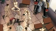 Hentai redhead teacher gets fucked her students