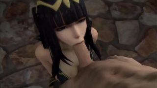 Fire Emblem Hentai Slut Tharja Sucks on a Big Dick (HentaiSpark.com)