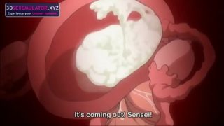 Sensei helps a young brunette get pregnant – Anime Sex