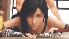 Tifa Lockhart – Pre workout and From Behind – 3D CG Hentai